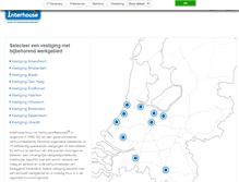 Tablet Screenshot of interhouse.nl